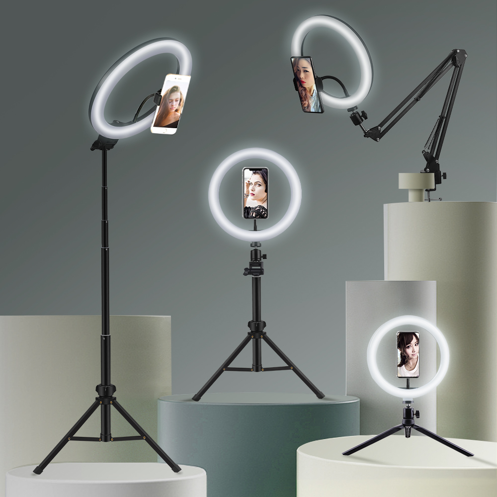 Photography Lighting Spotlight - Youtube เกมส์ยิง Vlog Selfie Circular Photo