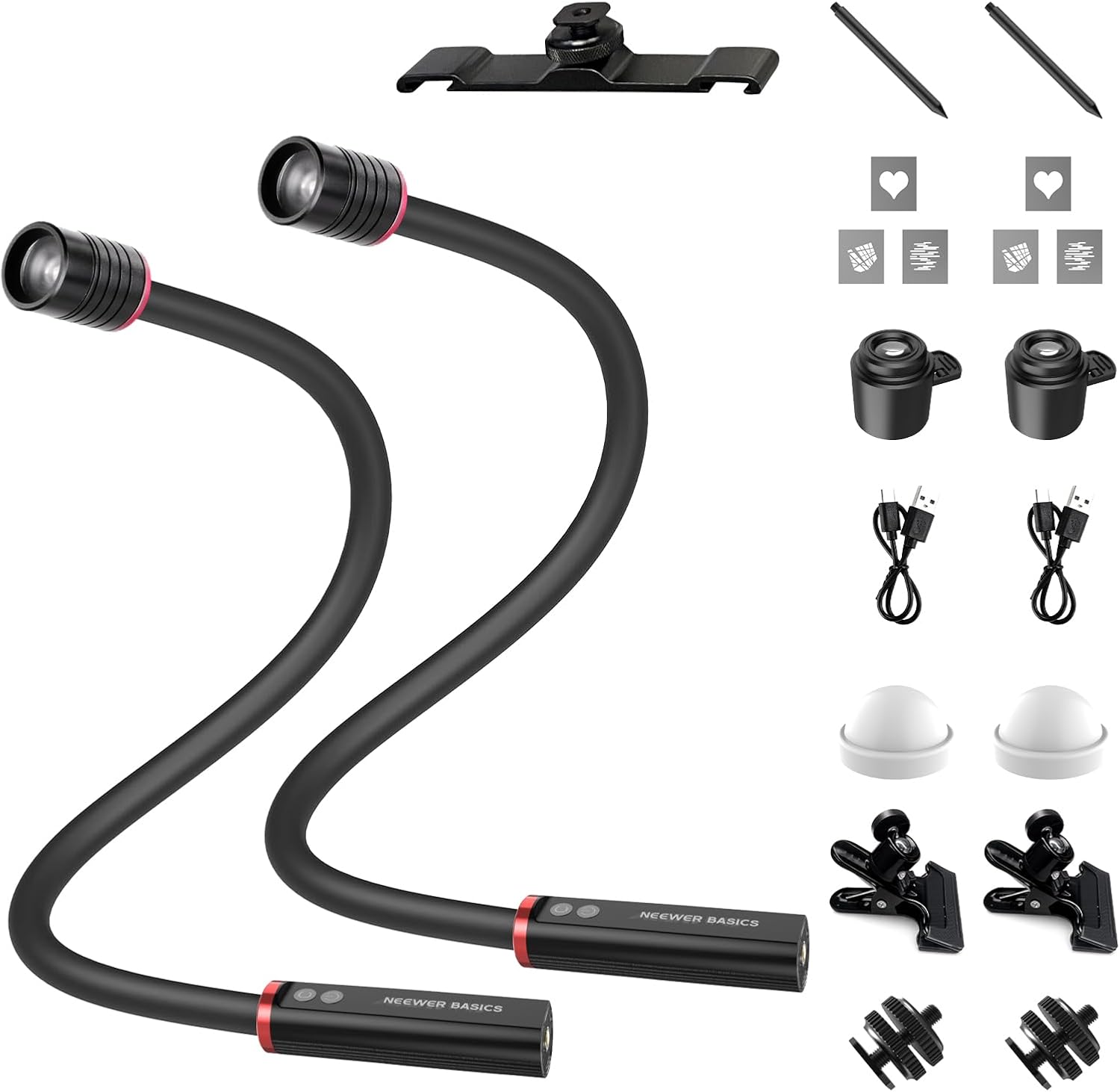 Photography Lighting Basics - NEEWER BASICS ชุดไฟ LED ML01 USB