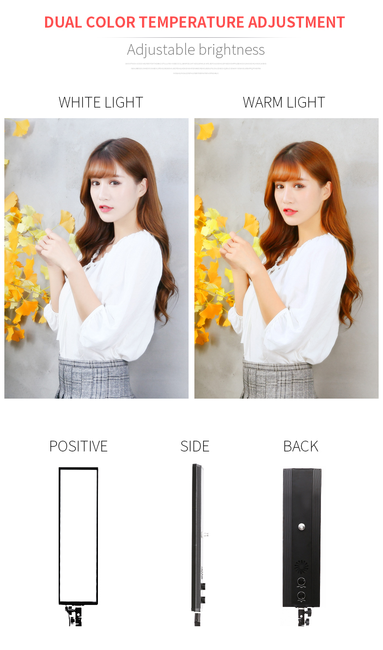 Photography Lighting Kit - ชุดไฟสตูดิโอถ่ายภาพ 40 ซม. 72 วัตต์ 3200K-5500K