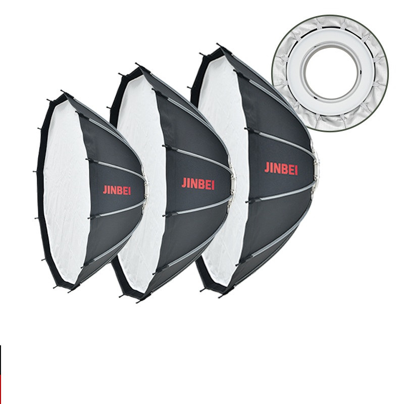Photography Lighting Box - ชุดไฟสตูดิโอ JINBEI 65 แบบพับเก็บได้รวดเร็ว พร้อมขาตั้ง Bowens