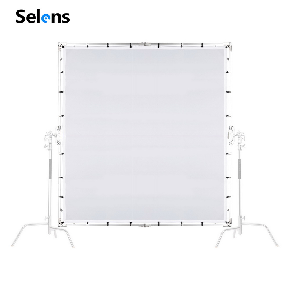 Photography Lighting Board - แผ่นกระจายแสงแบบพับได้ Selens ขนาด 1.5/2/2.4 เมตร พร้อมโครงแบบปีกผีเสื้อ
