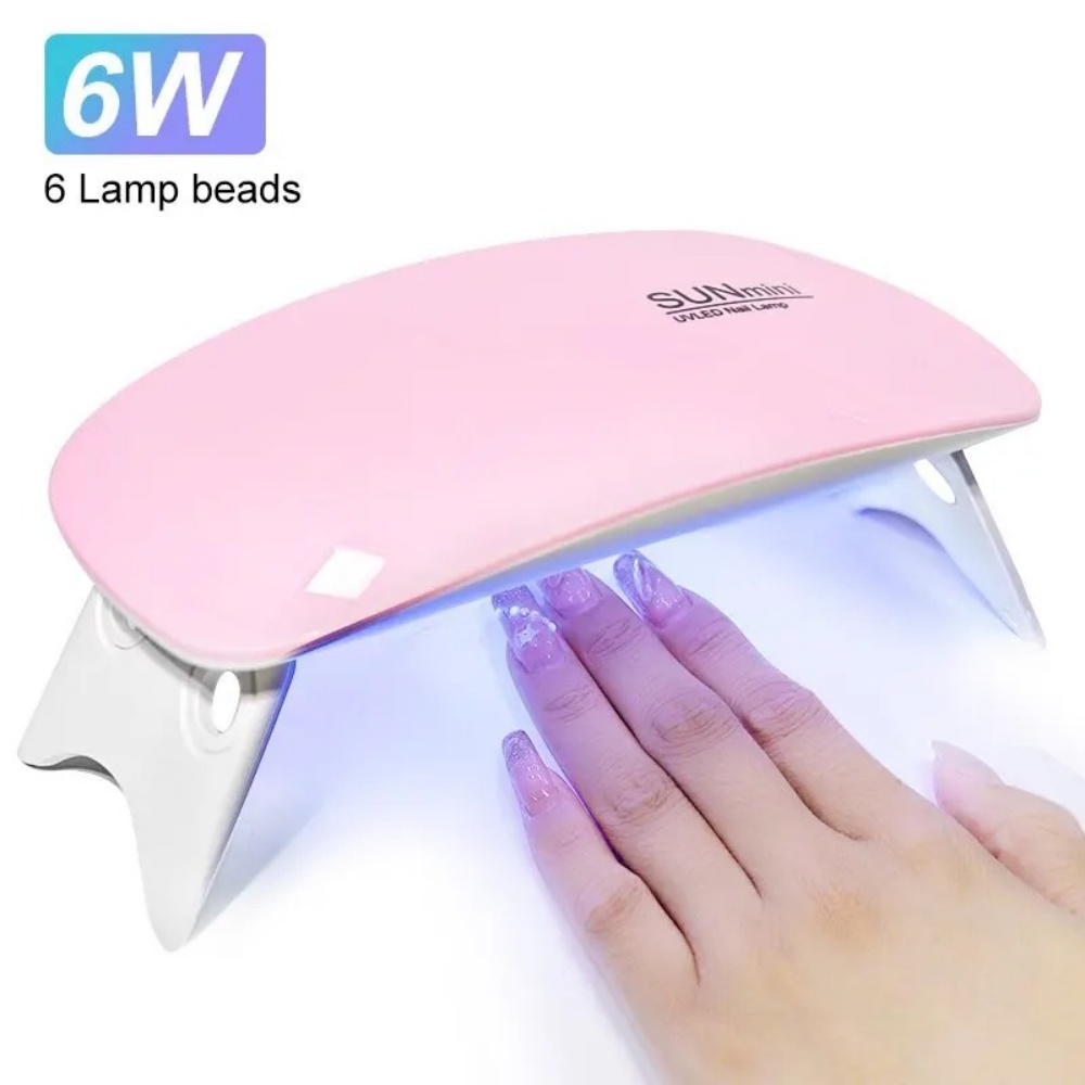 Photography Lighting Gel - เครื่องอบเล็บ UV LED พับได้ 6 วัตต์
