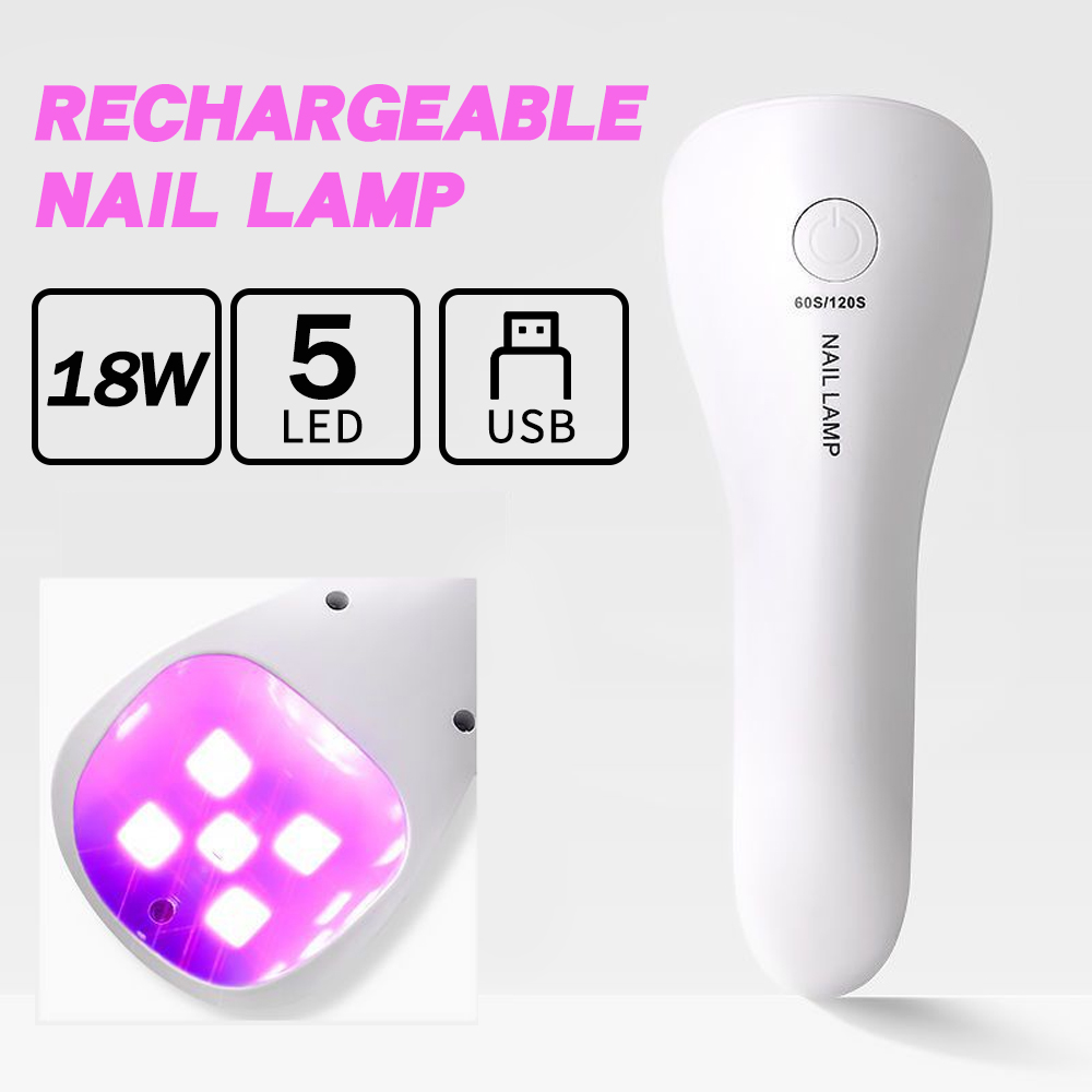 Photography Lighting Gel - มือถือ UV LED โคมไฟสําหรับเล็บโคมไฟแห้งแบบชาร์จไฟได้มินิเล็บโคมไฟเครื่องเป่าเล็บแห้งเร็วสําหรับเจลแต่งเล็บเครื่องมือ