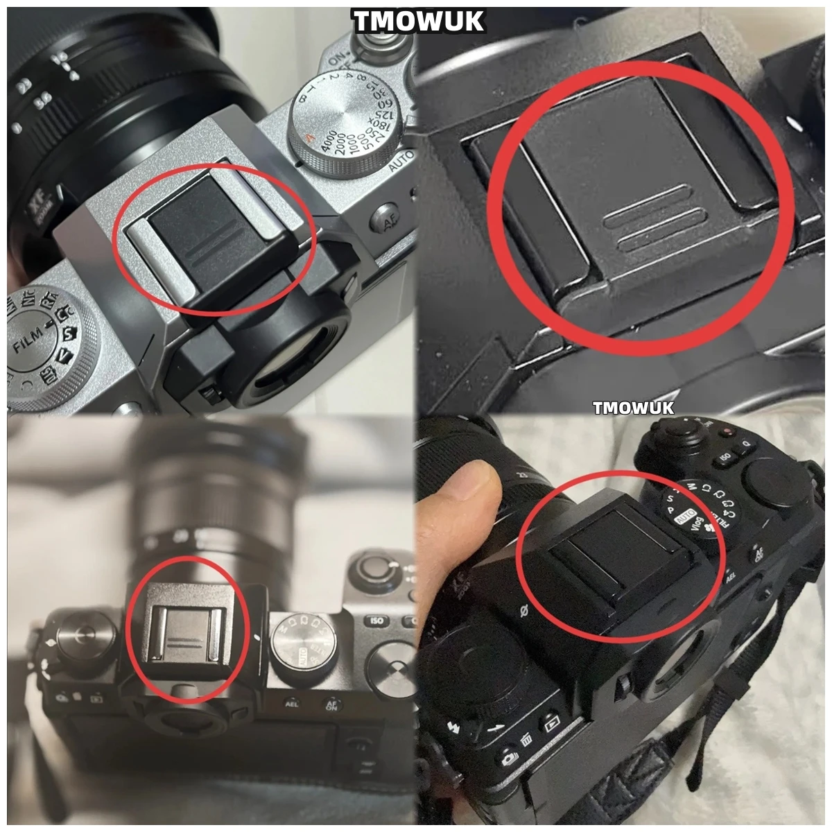 Fujifilm Camera X-T30 Ii - ฝาครอบฮอตชูสำหรับกล้อง Fujifilm X-T200 X-T30 Mark II