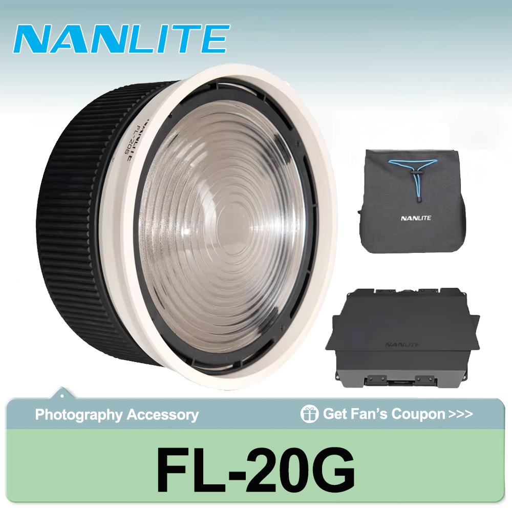 Photography Lighting Tools - Nanlite FL-20G เลนส์เฟรสเนล โบเวนส์เมาท์ 10 °