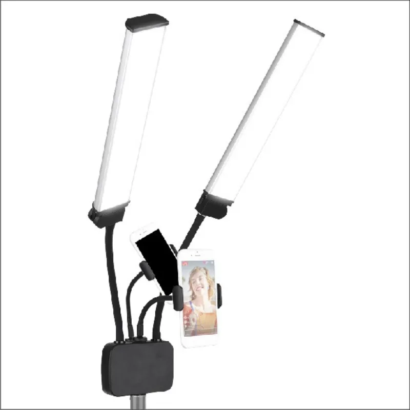 Photography Still Life Lighting - ไฟถ่ายภาพแบบหลอด LED สองแขน ขนาด 22 นิ้ว