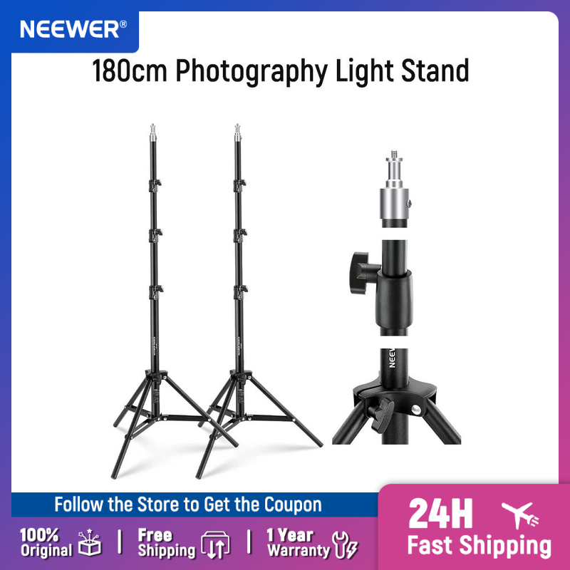 Photography Lighting Basics - ขาตั้งไฟถ่ายภาพ NEEWER Basics ขนาด 6 ฟุต/180