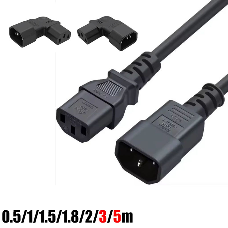 Photography Lighting Uk - สายไฟต่อขยาย AC IEC320 C13 ถึง C14