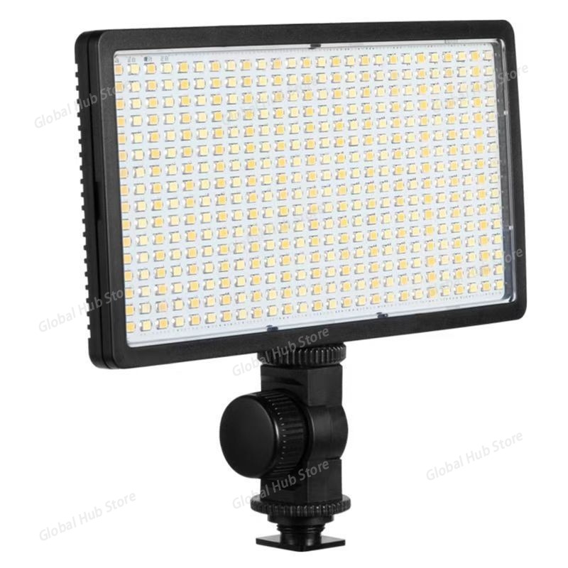 Photography Lighting Tools - ไฟถ่ายภาพแบบแผ่นเรียบความสว่างสูง 416 32W, ไฟเสริมความงามสำหรับไลฟ์สตรีมเมอร์ และไฟสำหรับไลฟ์สตรีมมิ่งกลางแจ้ง