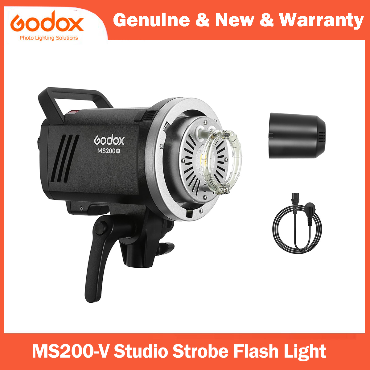 Photography Lighting Portrait - แฟลชสตูดิโอ Godox MS200V 200W 2.4G ไฟแฟลชแบบโมโนไลท์ขนาดกะทัดรัดสำหรับถ่ายภาพงานแต่งงาน