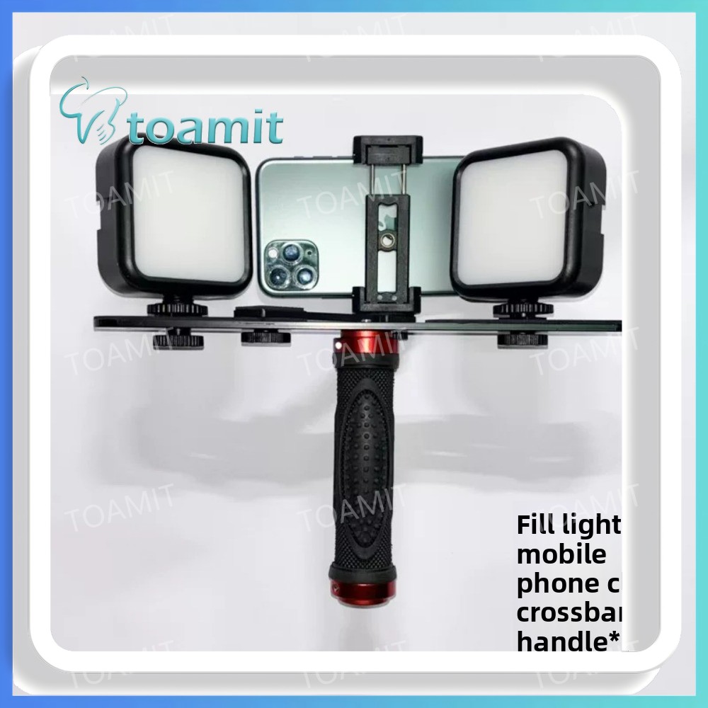 Photography Lighting Kit - ไฟถ่ายภาพทางทันตกรรม, แฟลช LED บลูทูธสำหรับสมาร์ทโฟน, การถ่ายภาพการตรวจช่องปากและการฟอกสีฟัน, ชุดไฟเติมแบบพกพา