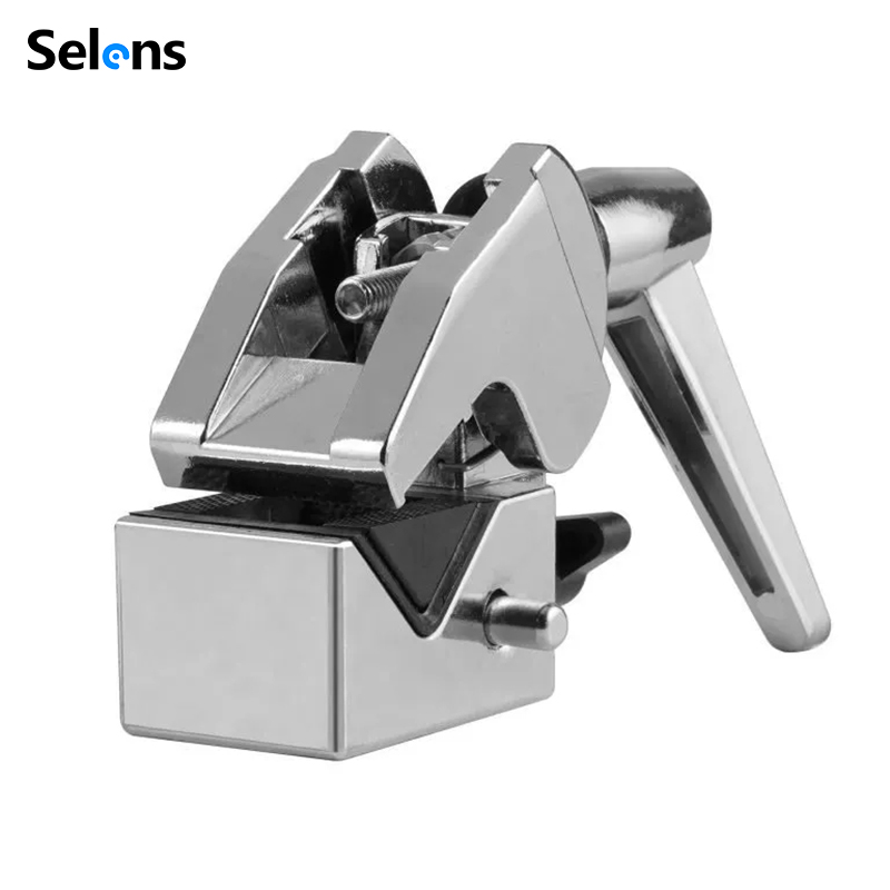 Photography Lighting Box - ตัวหนีบแบบหนักพิเศษ Selens สำหรับขาตั้งไฟสตูดิโอและเสา พร้อมแขนต่อเสริม, หัวล็อคแบบ Hex