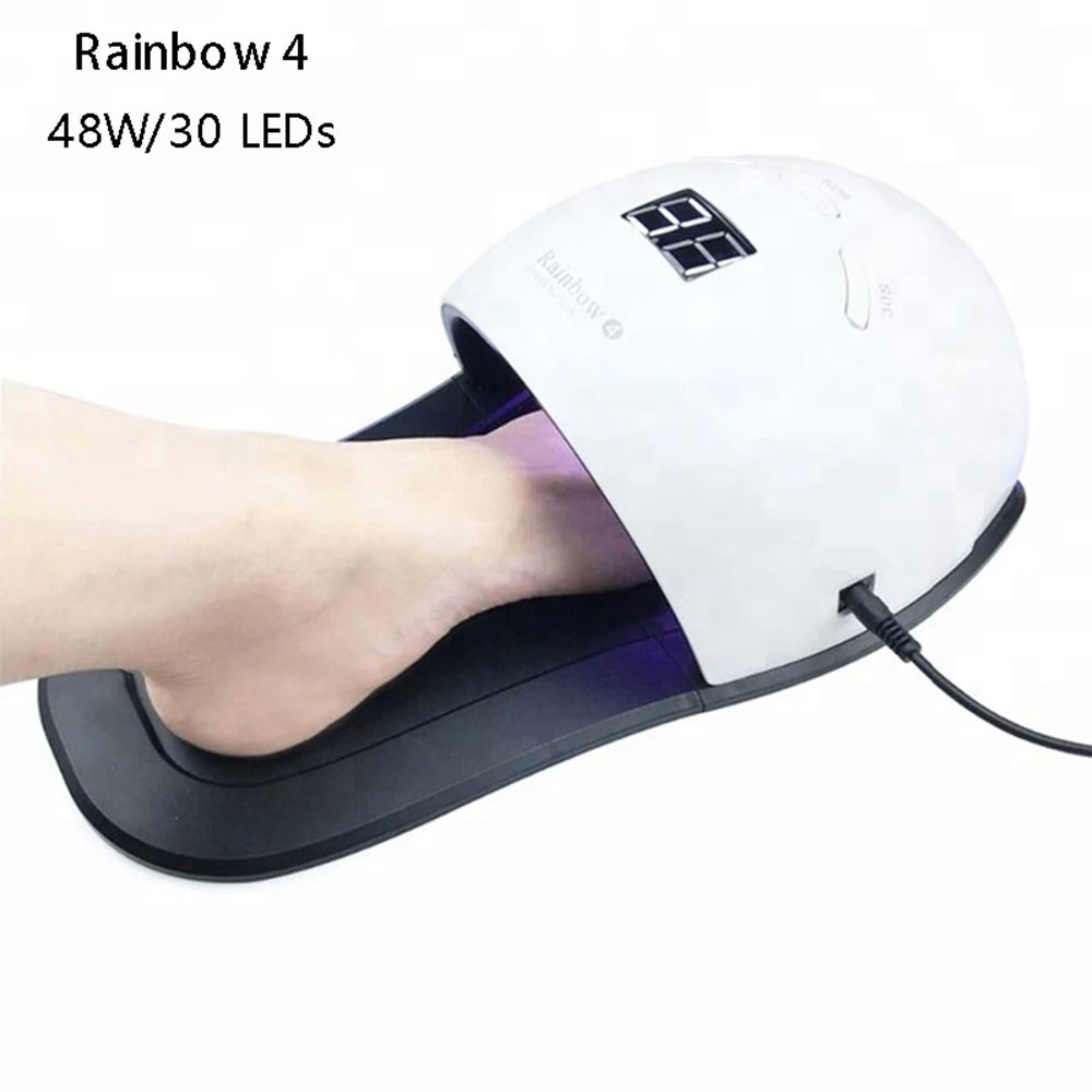 Photography Lighting Gel - โคมไฟยูวี LED 48W สำหรับทำเล็บเท้า เครื่องอบเล็บมืออาชีพแบบพกพา สำหรับอบเจลทาเล็บ