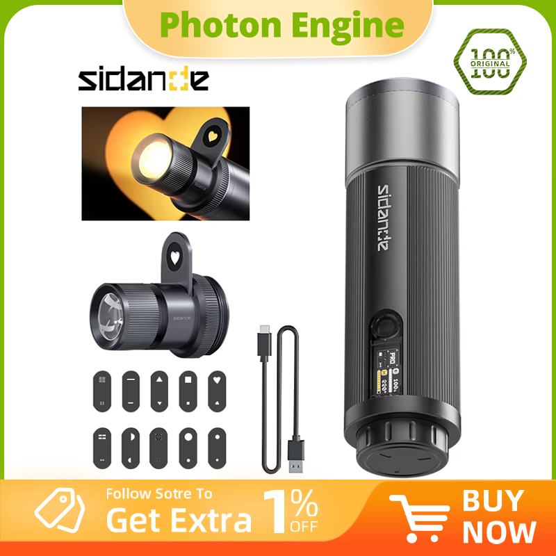 ไฟฉาย SIDANDE 12W PRO 3500-700 - Photography Lighting Uk บทวิจารณ์และราคา