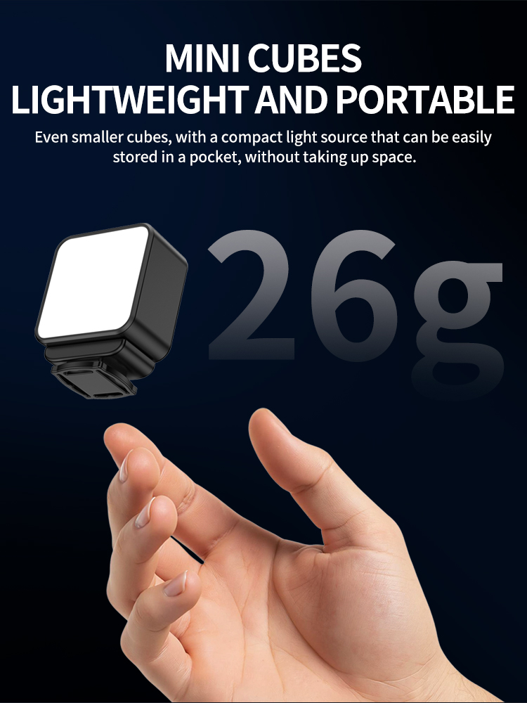 ไฟวิดีโอ LED ขนาดเล็กแบบแม่เหล - Photography Lighting Spotlight บทวิจารณ์และราคา