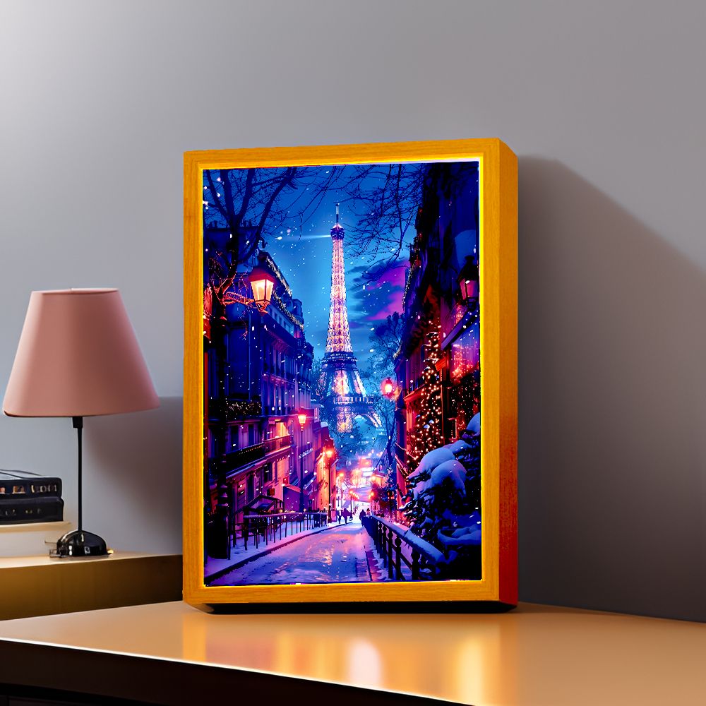 กรอบรูปไฟ LED กลางคืนแสงไฟปารี - Photography Lighting Board บทวิจารณ์และราคา