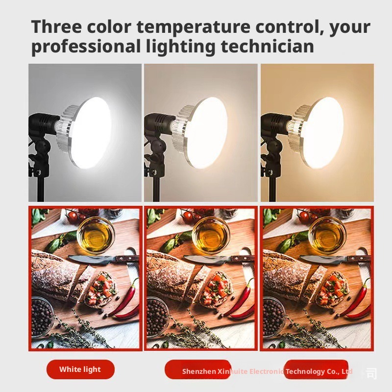 ไฟถ่ายภาพแบบซอฟท์ไลท์ LED รูปท - Photography Still Life Lighting บทวิจารณ์และราคา