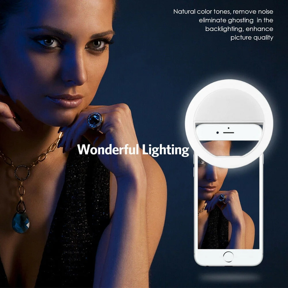 ไฟเซลฟี่ LED แบบพกพา ชาร์จผ่าน - Photography Lighting Spotlight บทวิจารณ์และราคา