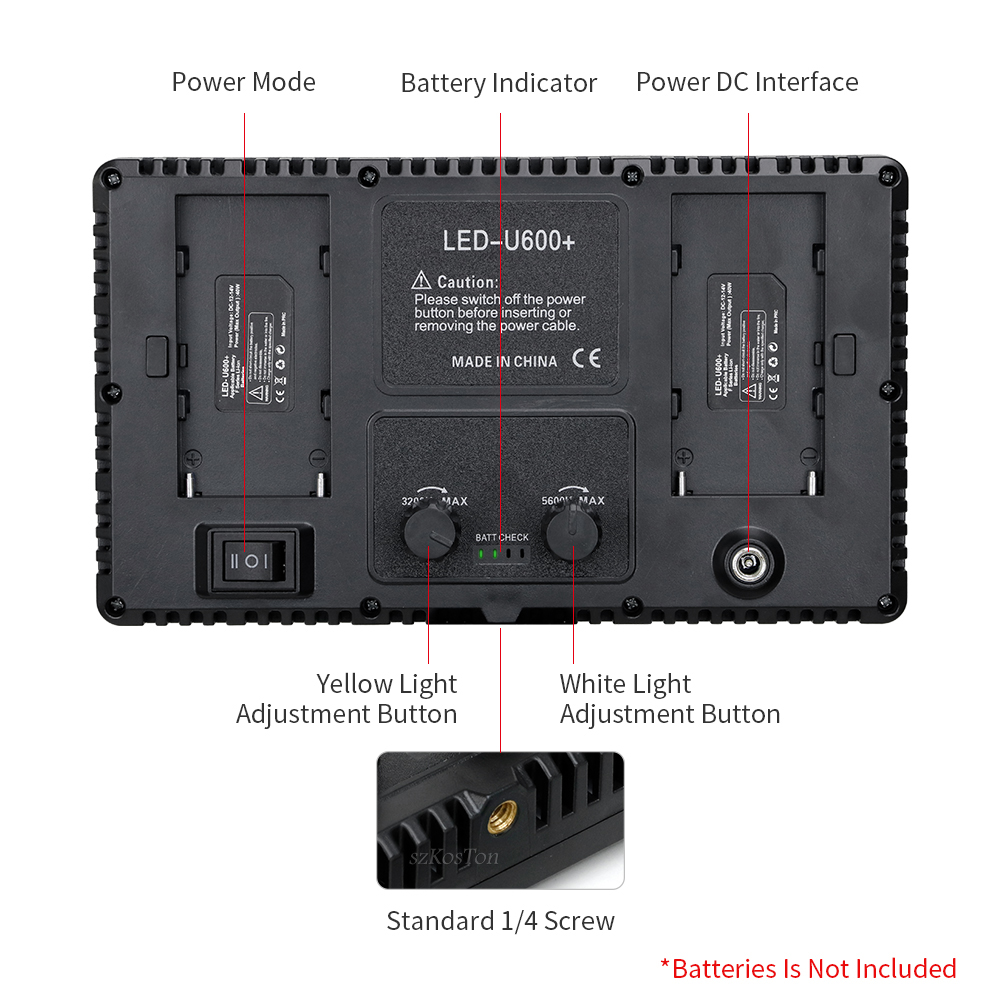 ไฟ LED สำหรับสตูดิโอถ่ายภาพ U8 - Photography Lighting Uk บทวิจารณ์และราคา