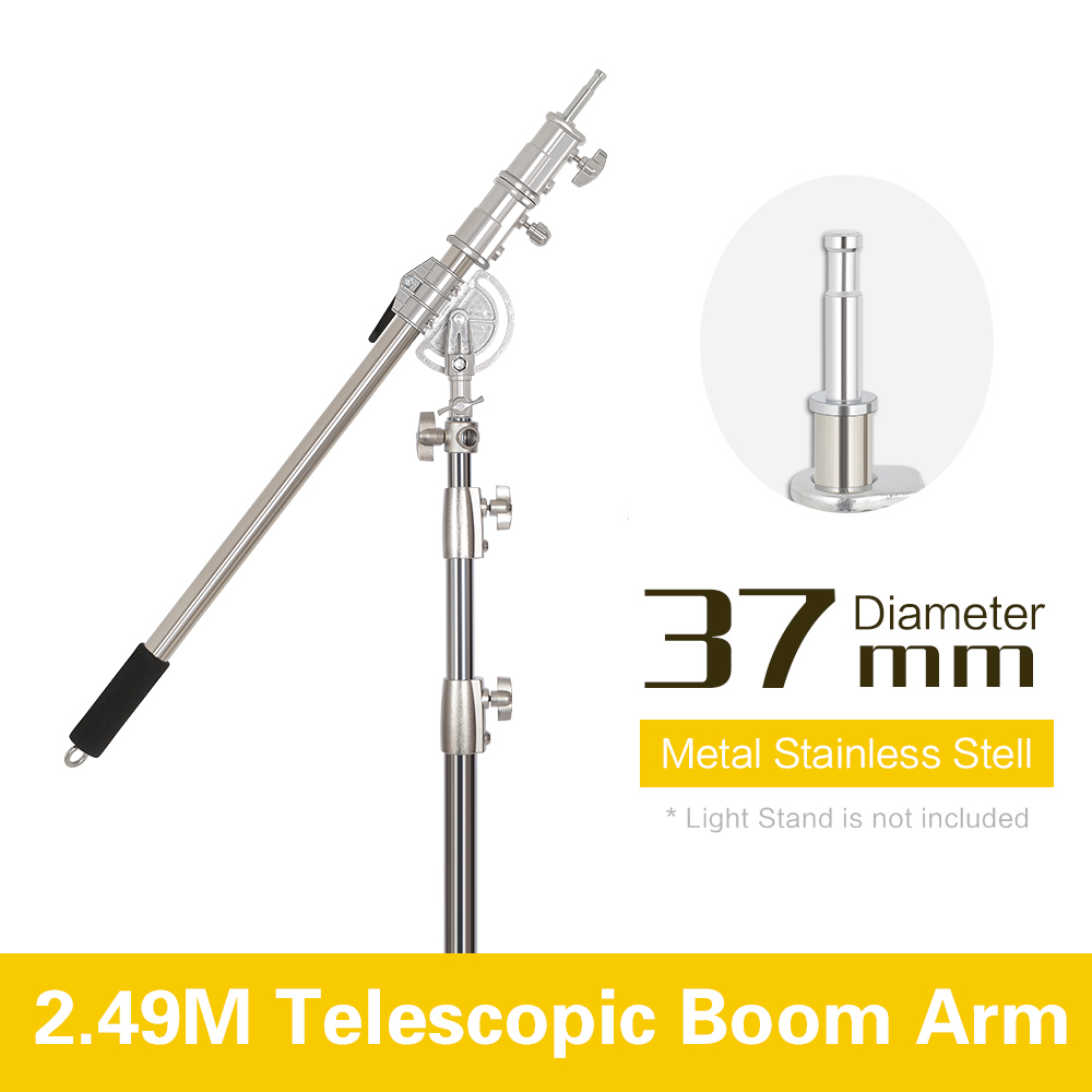 ขาตั้งไฟสแตนเลสแบบมีแขนขวาง พร - Photography Lighting For Products บทวิจารณ์และราคา