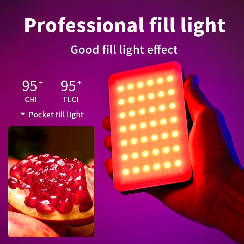 RGB Video Light แบบพกพา LED กล - Photography Lighting Board บทวิจารณ์และราคา