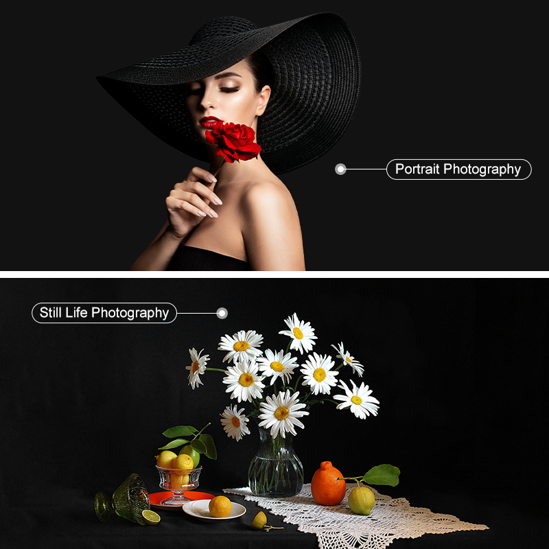 การถ่ายภาพ Prop สีทึบดูดซับแสง - Photography Still Life Lighting บทวิจารณ์และราคา