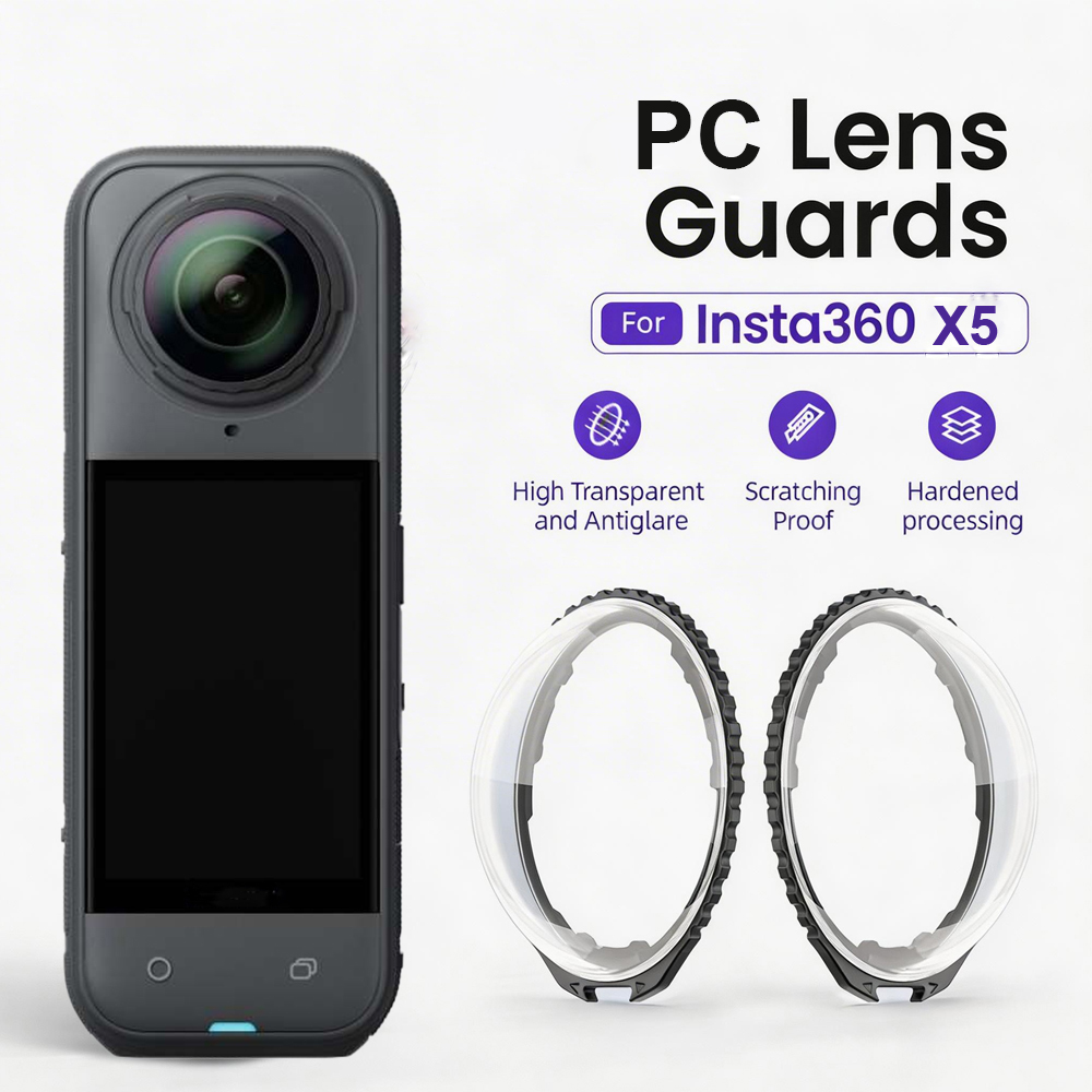 ฝาครอบเลนส์ PC สำหรับ Insta360 - Photography Lighting Spotlight บทวิจารณ์และราคา