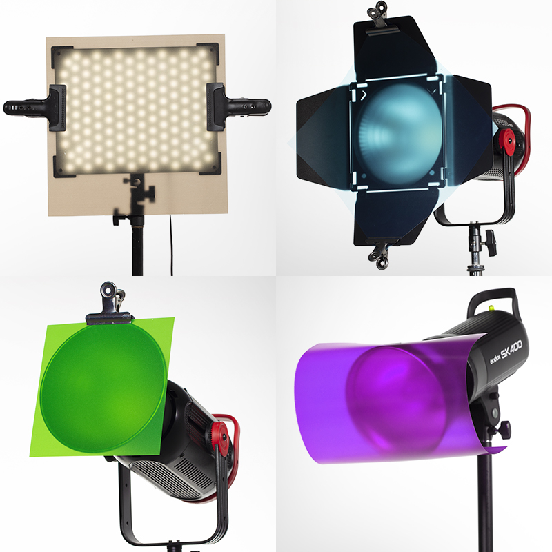 ฟิลเตอร์สีสำหรับไฟสตูดิโอ ขนาด - Photography Lighting Gel บทวิจารณ์และราคา