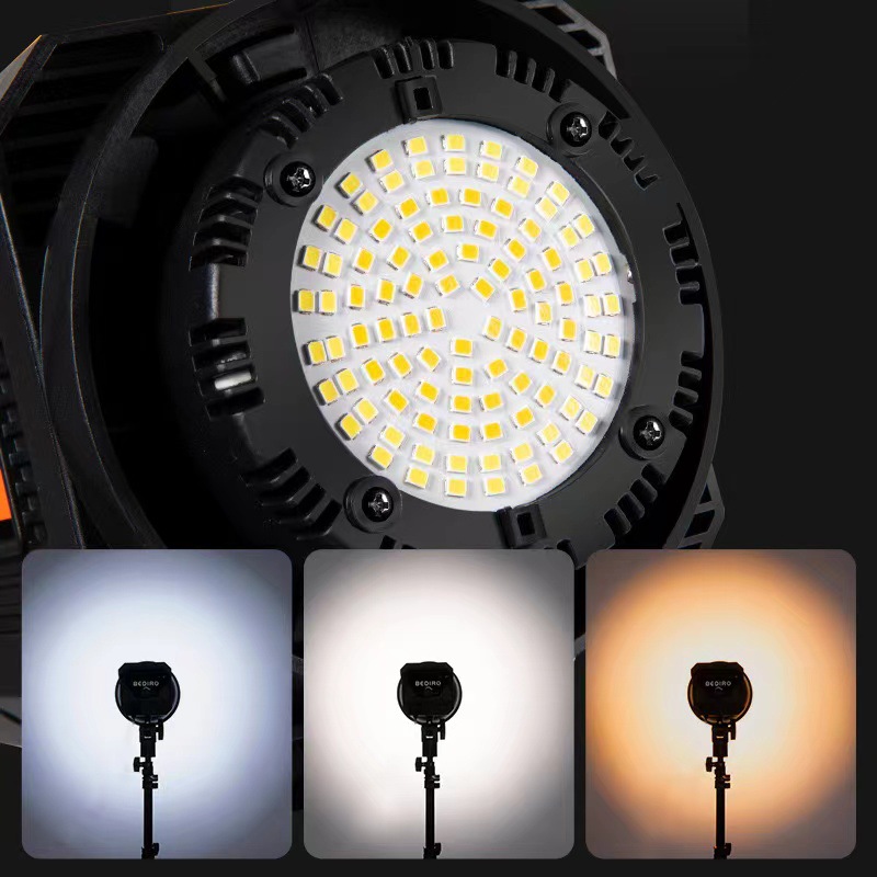 300W โคมไฟดวงอาทิตย์ LED Video - Photography Lighting Uk บทวิจารณ์และราคา
