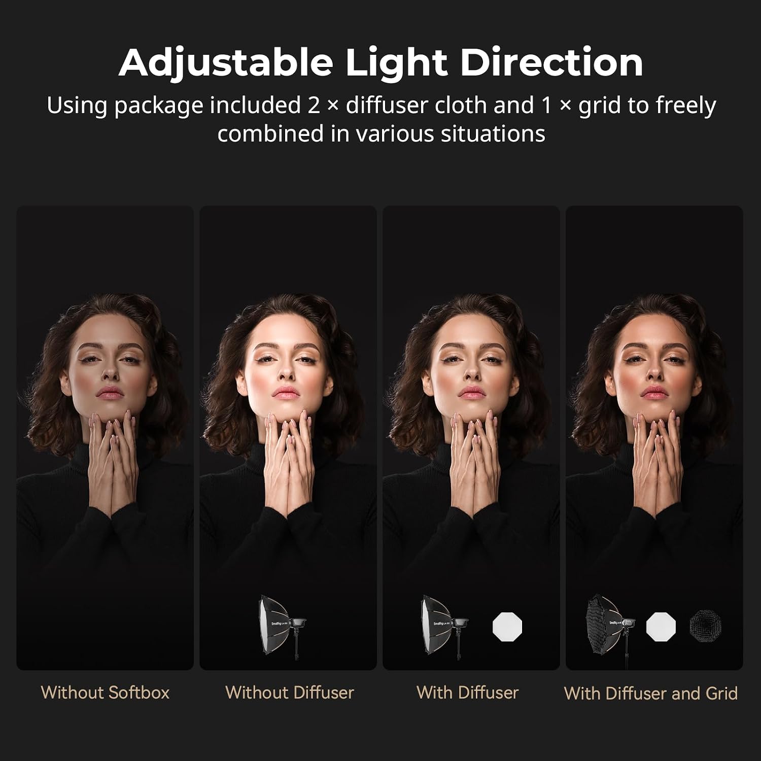 ชุดไฟถ่ายภาพซอฟต์บ็อกซ์ทรงแปดเ - Photography Lighting Kit บทวิจารณ์และราคา
