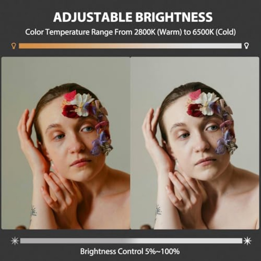 ไฟวิดีโอ LED COB 60W แบบพกพาพร - Photography Lighting Spotlight บทวิจารณ์และราคา
