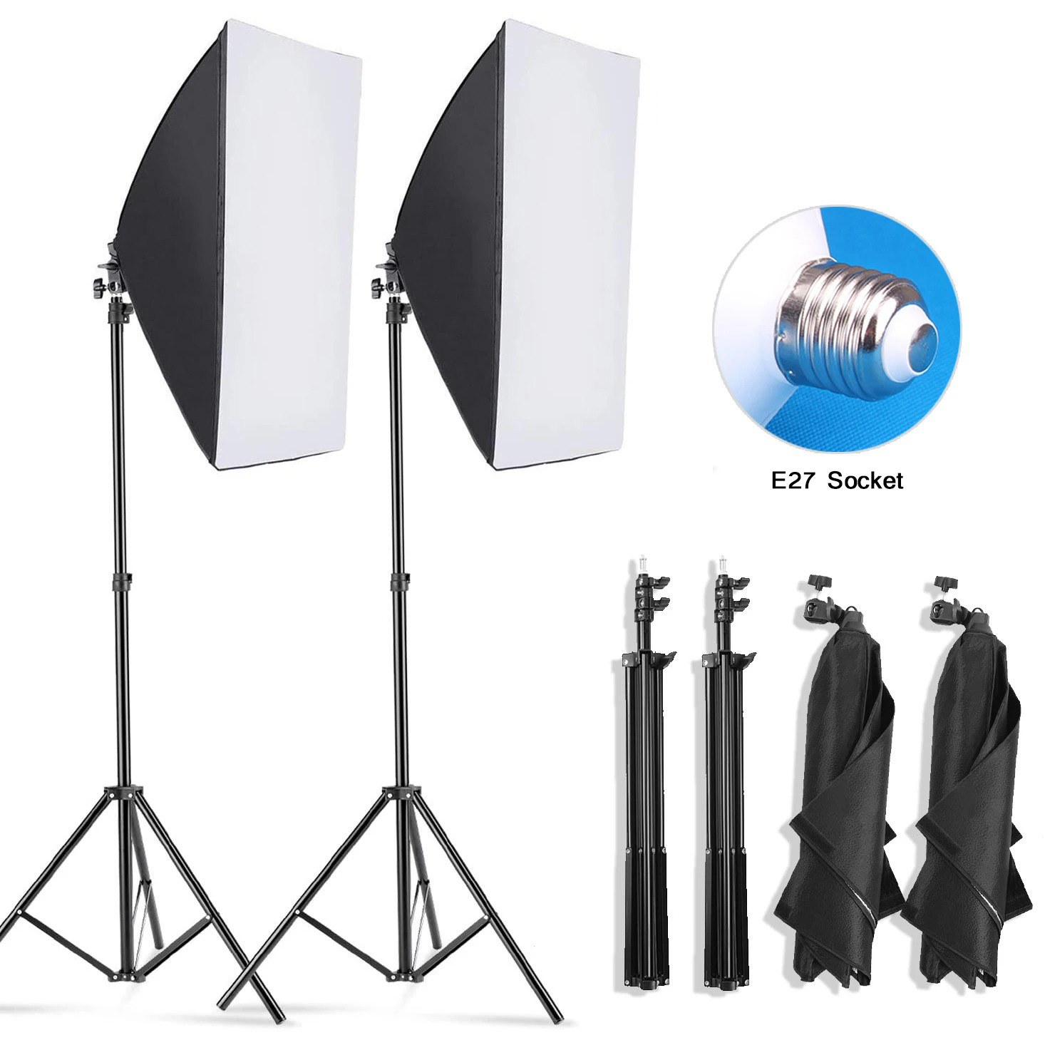 ชุดไฟสตูดิโอสำหรับถ่ายภาพแบบมื - Photography Lighting Box บทวิจารณ์และราคา