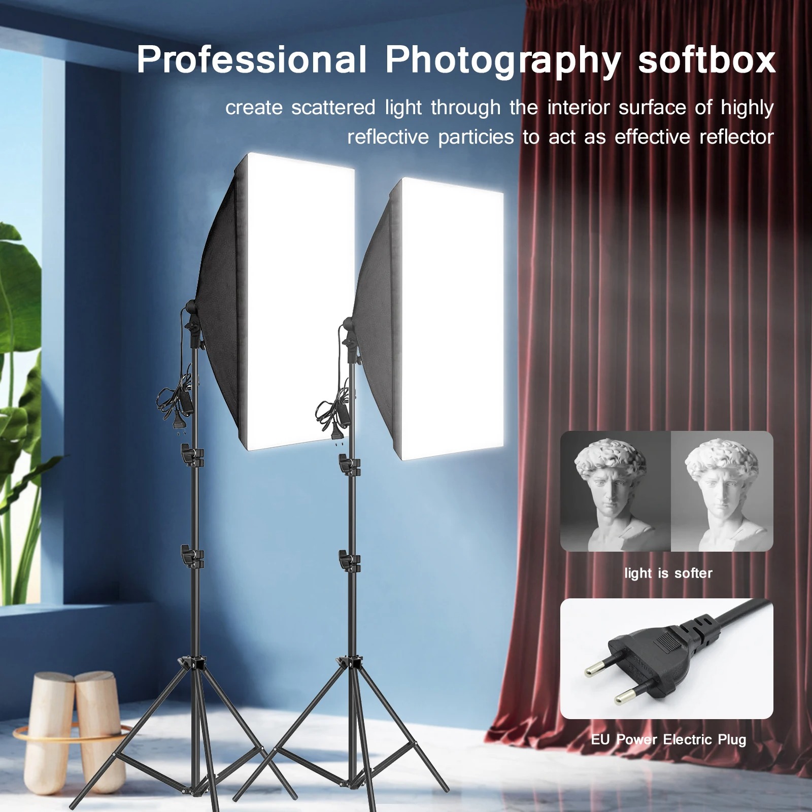 ชุดไฟสตูดิโอสำหรับถ่ายภาพแบบมื - Photography Lighting Box บทวิจารณ์และราคา