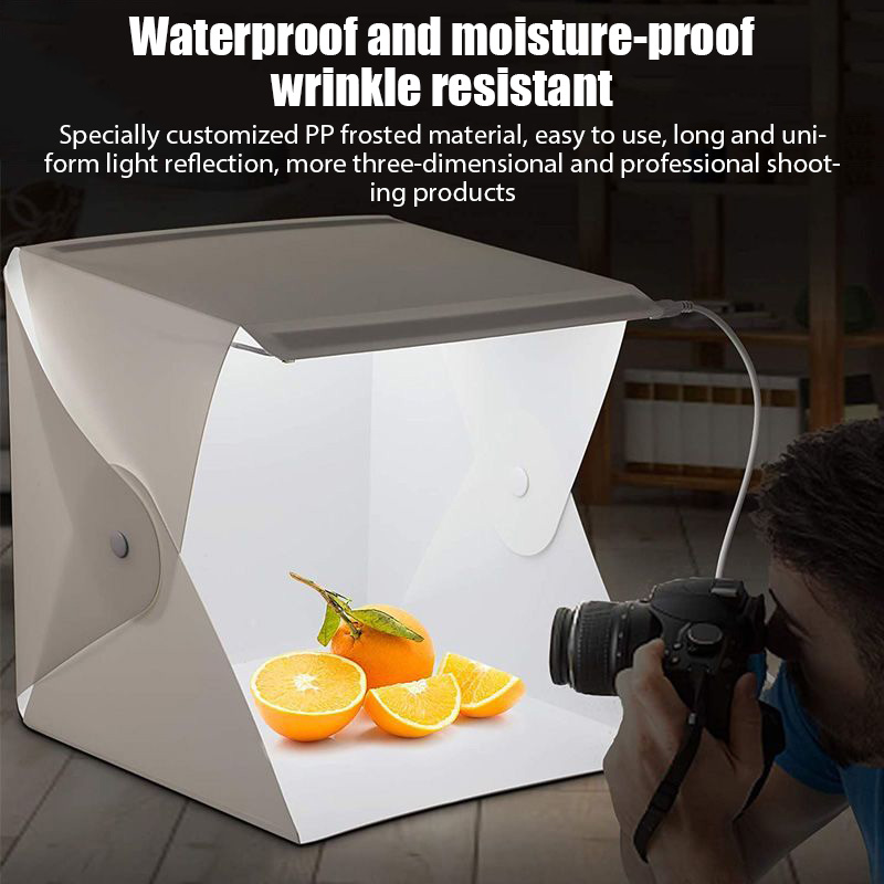 กล่องไฟพับได้แบบพกพาสำหรับถ่าย - Photography Lighting For Products บทวิจารณ์และราคา