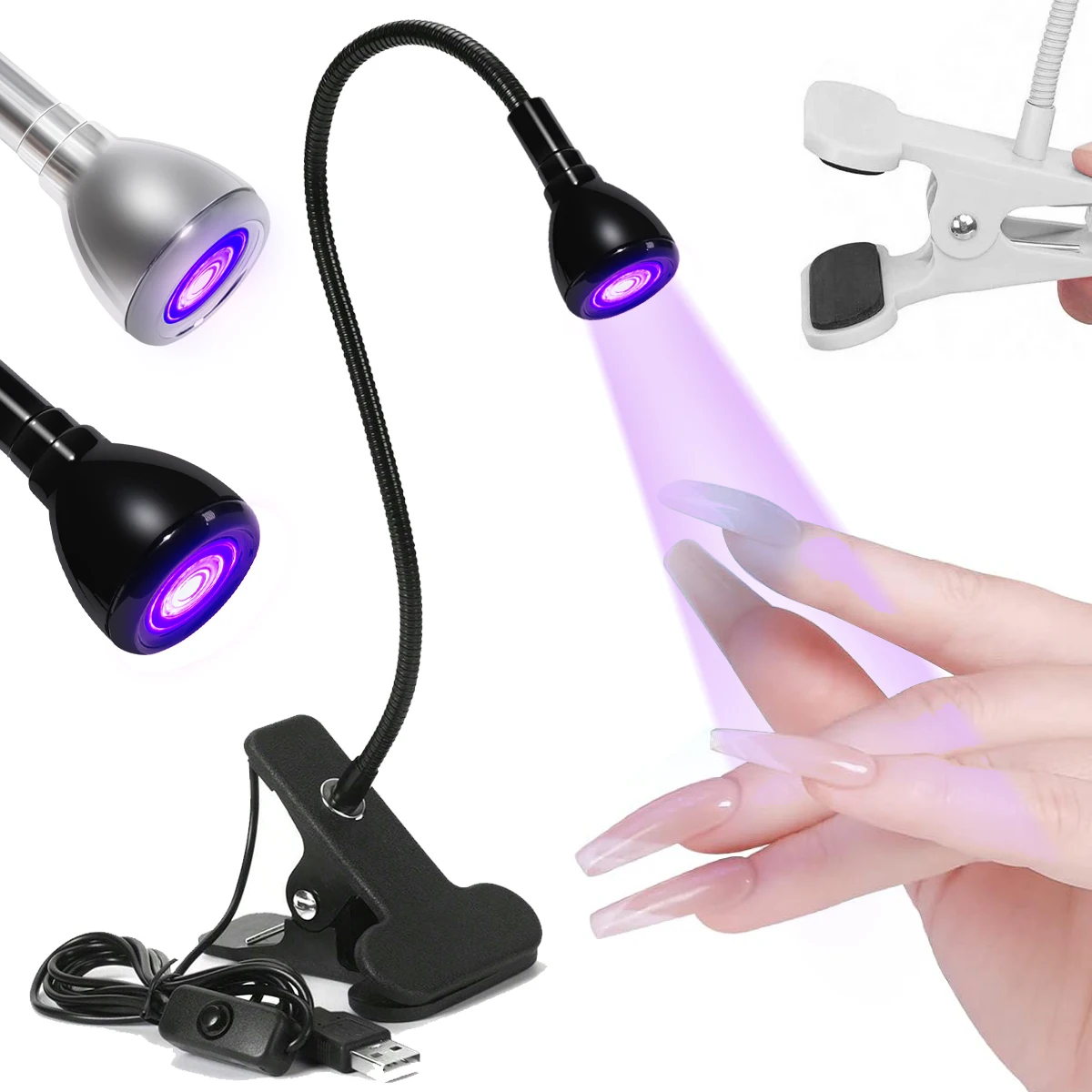 LED UV Light สําหรับแห้งเล็บเจ - Photography Lighting Gel บทวิจารณ์และราคา