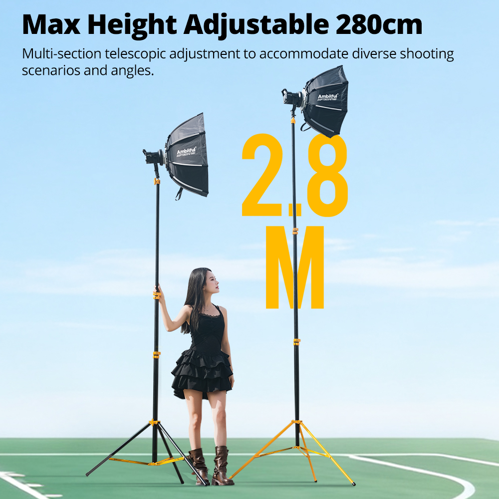 ขาตั้งไฟสตูดิโอแบบมีเบาะลม AMB - Photography Lighting For Products บทวิจารณ์และราคา