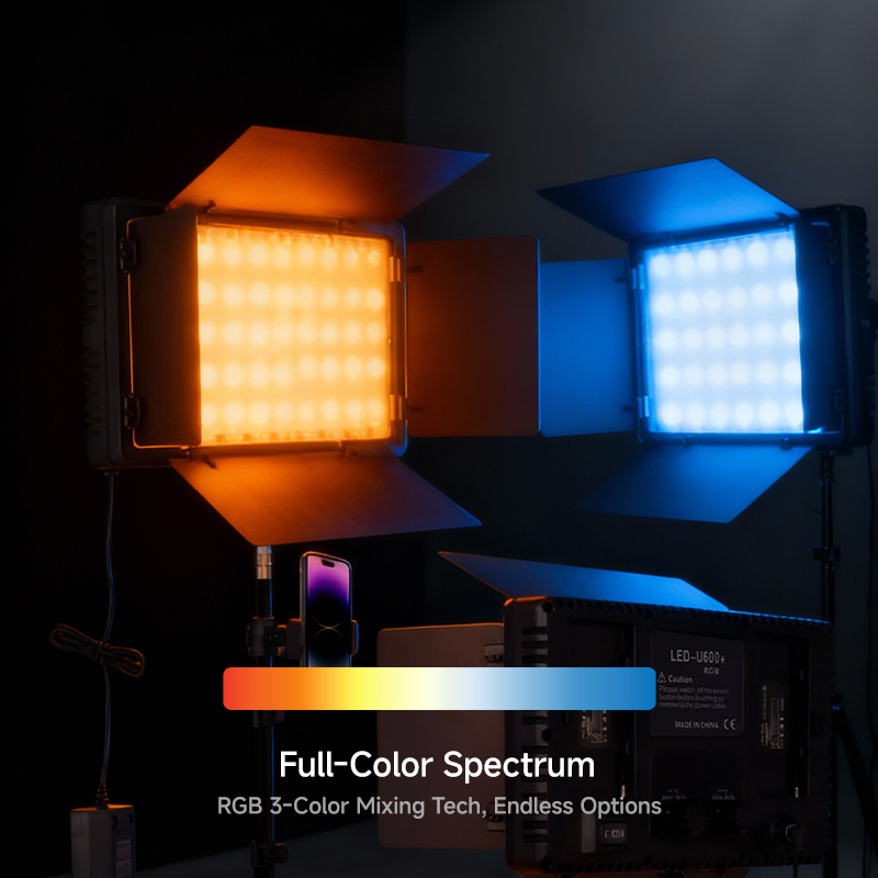 ไฟ LED U600 สำหรับถ่ายภาพในร่ม - Photography Lighting Board บทวิจารณ์และราคา
