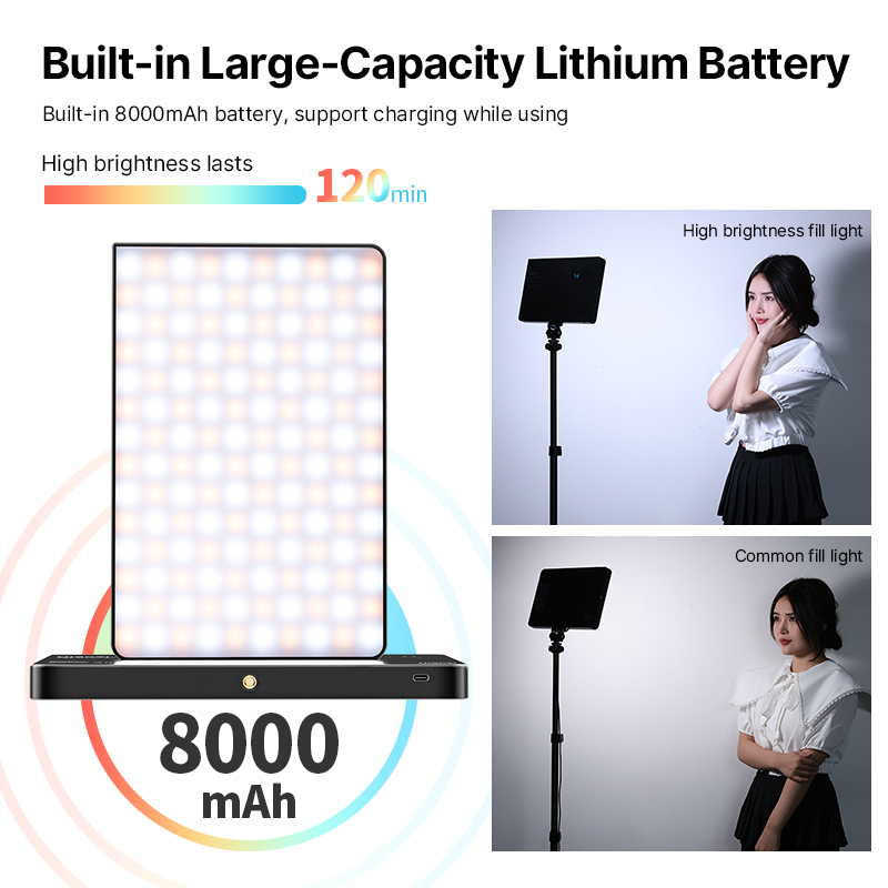 Ulanzi ไฟวิดีโอ RGB 15W LT003แ - Photography Lighting Board บทวิจารณ์และราคา