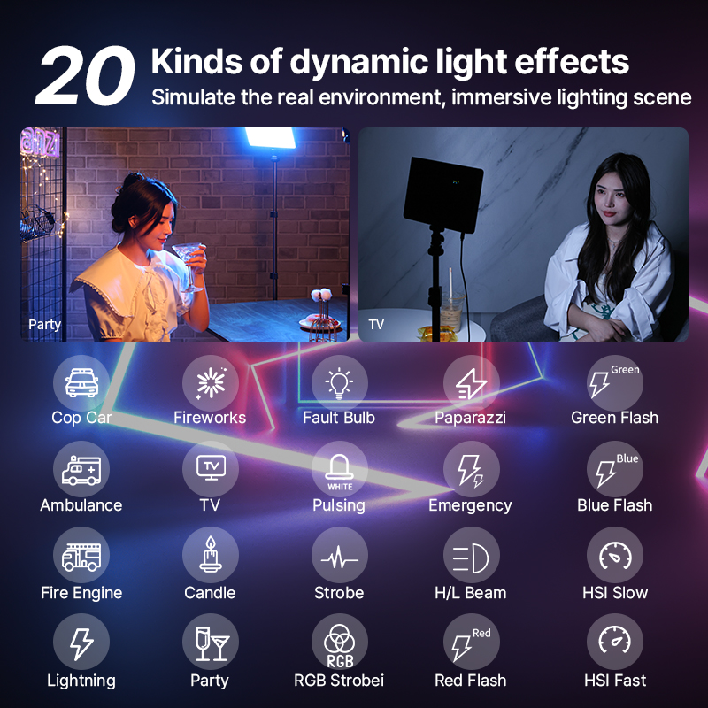 Ulanzi ไฟวิดีโอ RGB 15W LT003แ - Photography Lighting Board บทวิจารณ์และราคา
