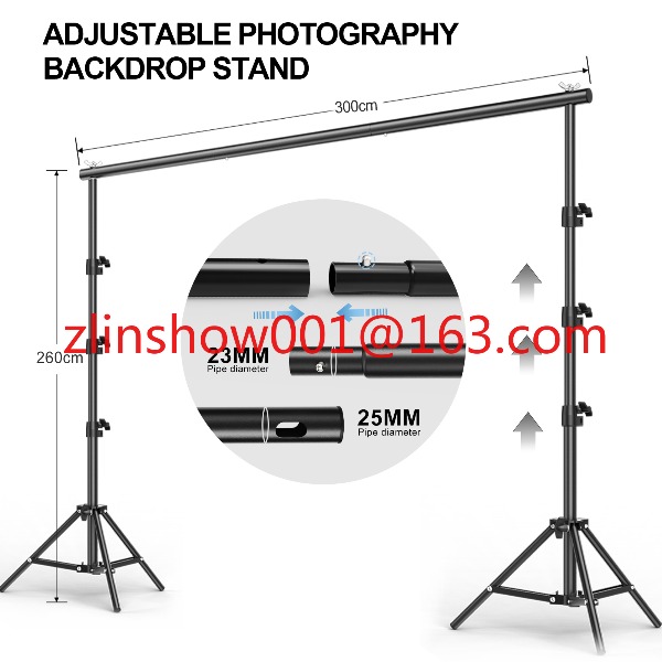 ชุดอุปกรณ์สตูดิโอถ่ายภาพ 2.6*3 - Photography Lighting Tools บทวิจารณ์และราคา