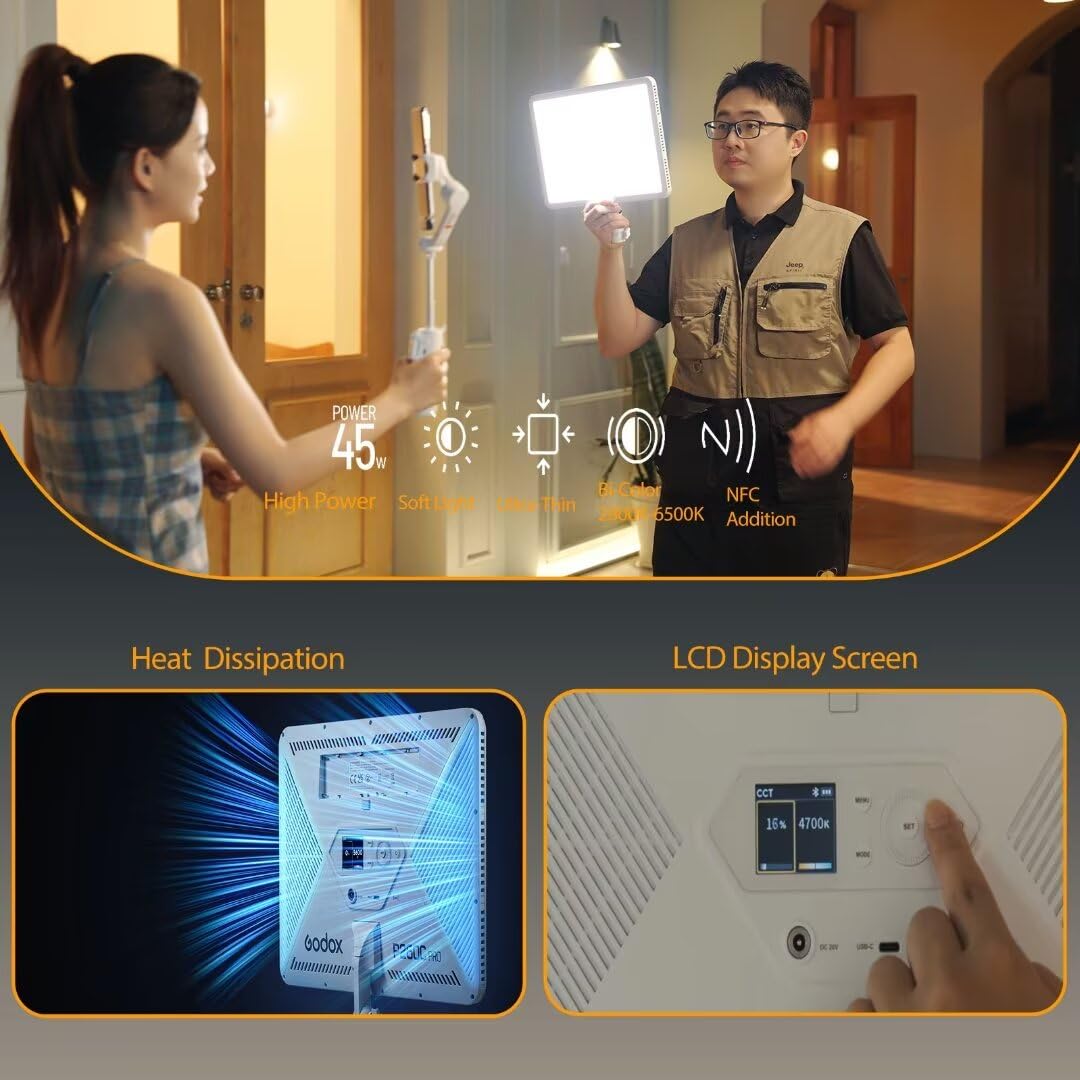 Godox P260C Pro LED Video Ligh - Photography Lighting Board บทวิจารณ์และราคา