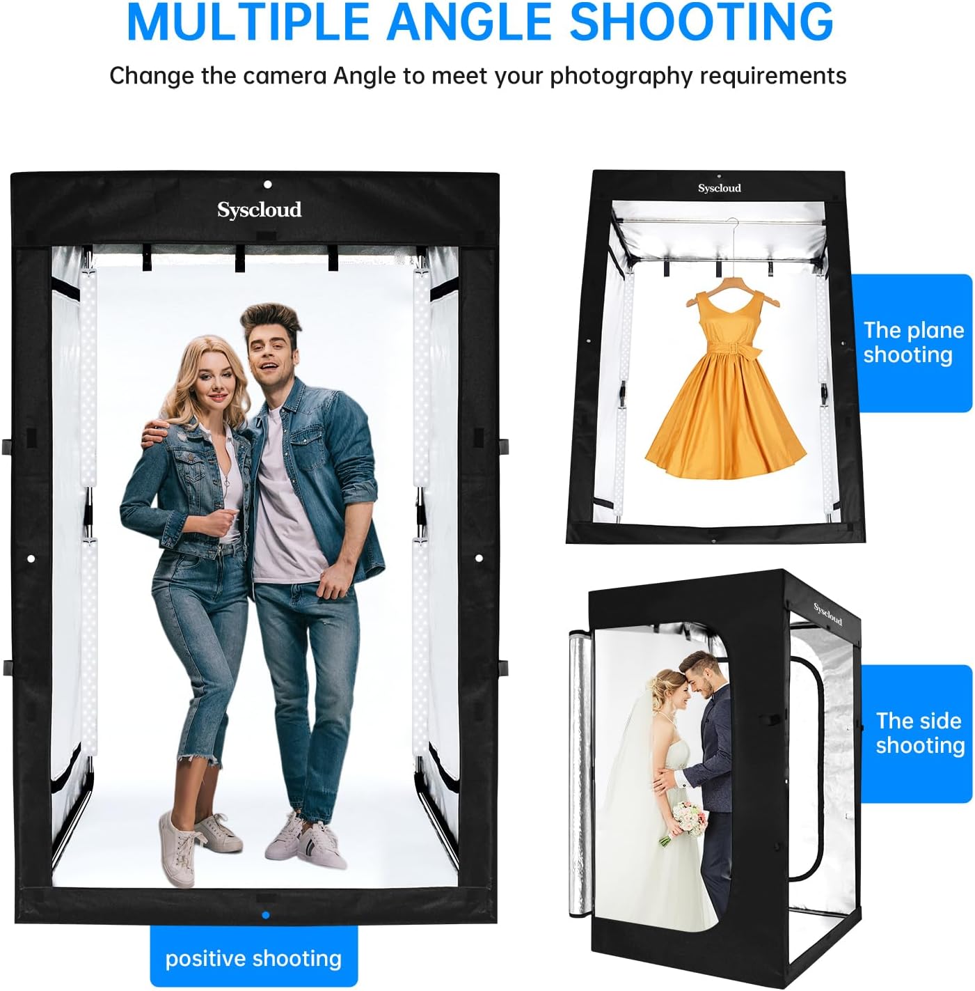 เต็นท์ถ่ายภาพพร้อมไฟ LED ปรับค - Photography Lighting For Products บทวิจารณ์และราคา