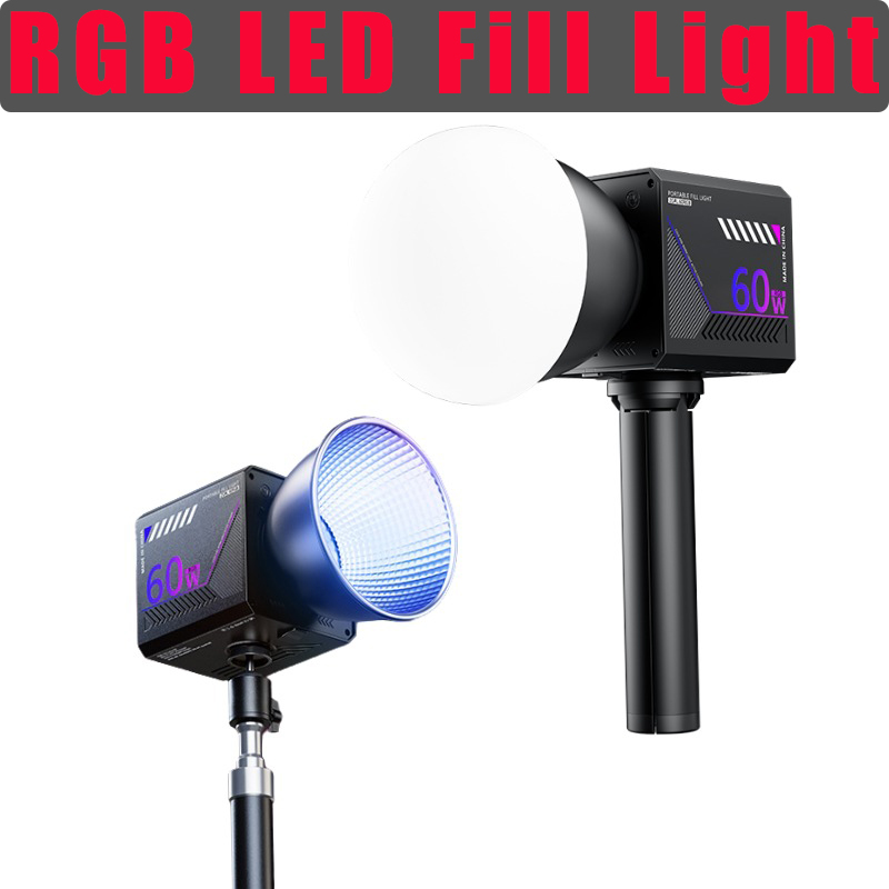 ไฟวิดีโอ RGB 60W แบบพกพา ไฟสตู - Photography Lighting For Products บทวิจารณ์และราคา