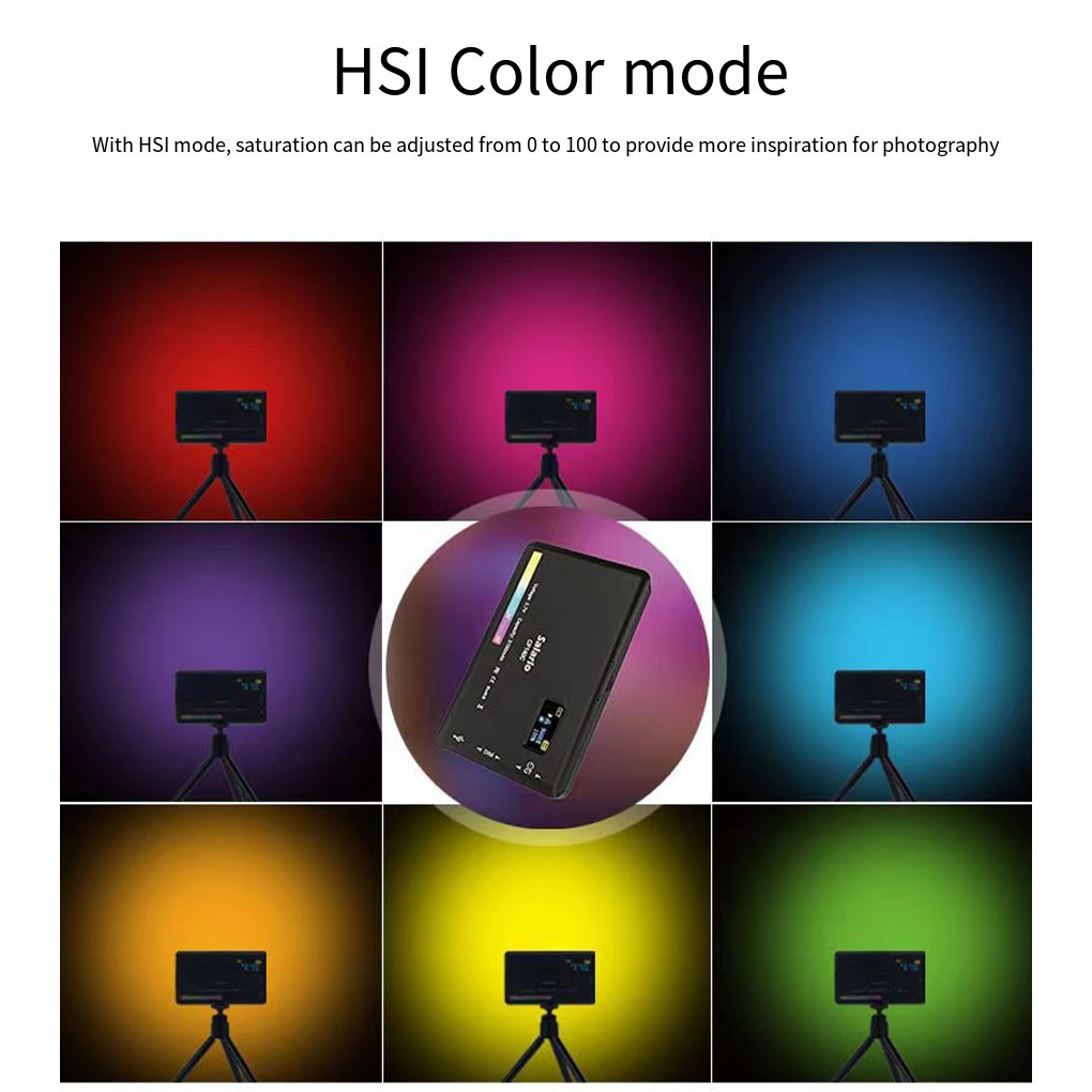 โหมด RGB มินิสปอตไลท์เติมแสงสี - Photography Lighting Spotlight บทวิจารณ์และราคา