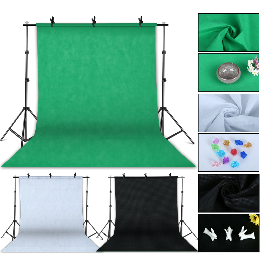 ชุดไฟสตูดิโอถ่ายภาพแบบซอฟต์บ็อ - Photography Lighting Kit With Backdrop บทวิจารณ์และราคา
