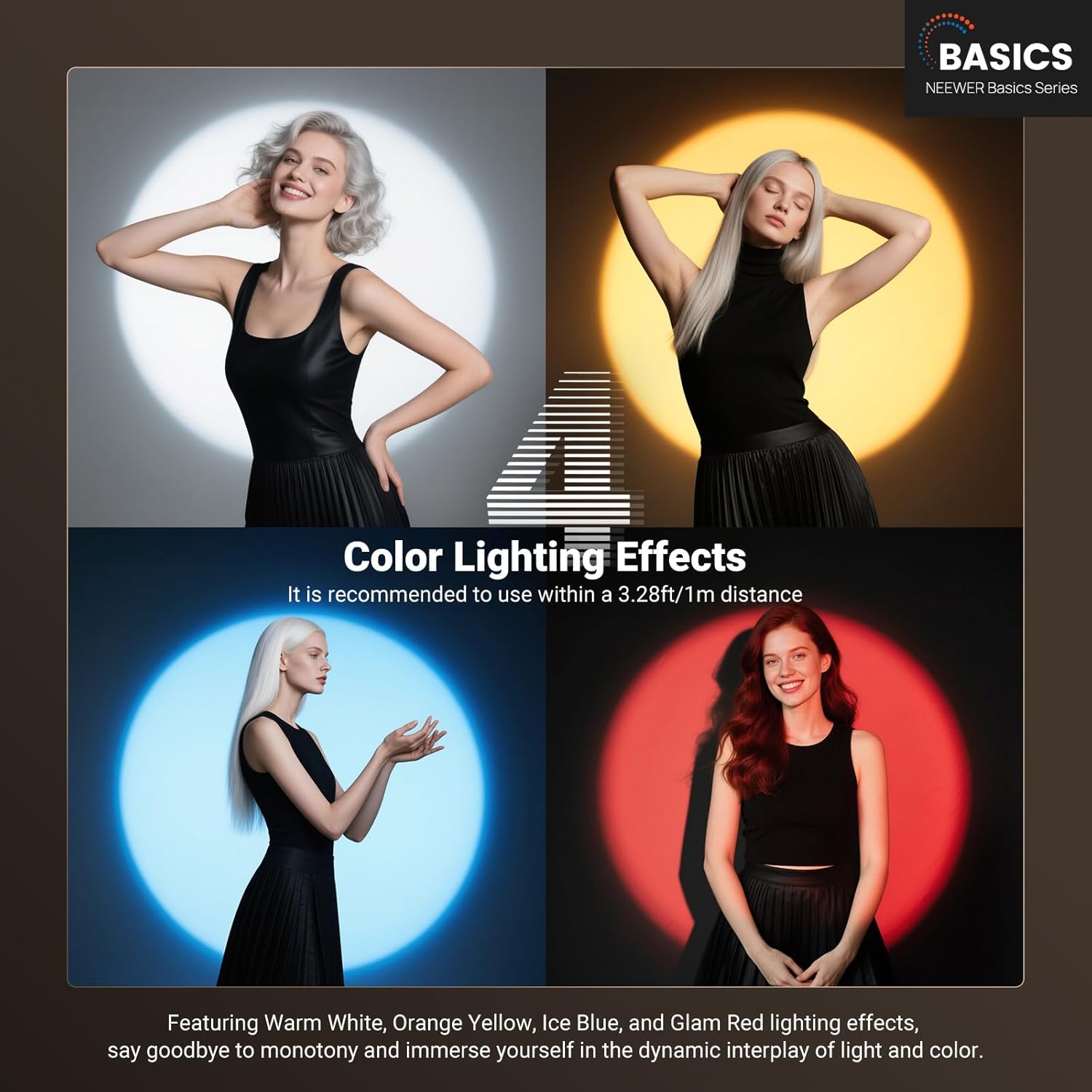 ไฟฉายถ่ายภาพ NEEWER Basics RGB - Photography Lighting Basics บทวิจารณ์และราคา