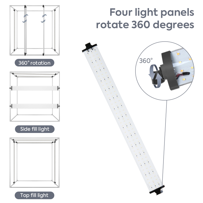 ชุดกล่องไฟถ่ายภาพสินค้าสำหรับส - Photography Lighting Kit บทวิจารณ์และราคา