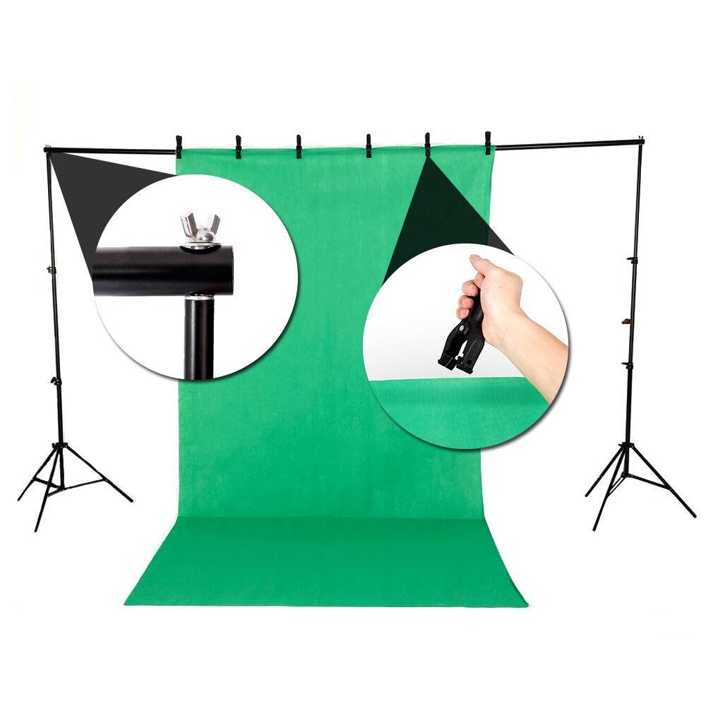 ชุดอุปกรณ์ไฟสตูดิโอถ่ายภาพ พร้ - Photography Lighting Kit With Backdrop บทวิจารณ์และราคา