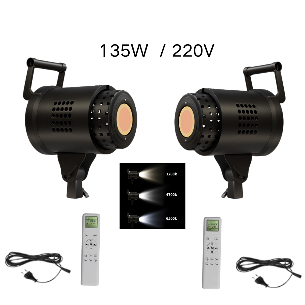115/135W การถ่ายภาพ Bowens LED - Photography Lighting Uk บทวิจารณ์และราคา