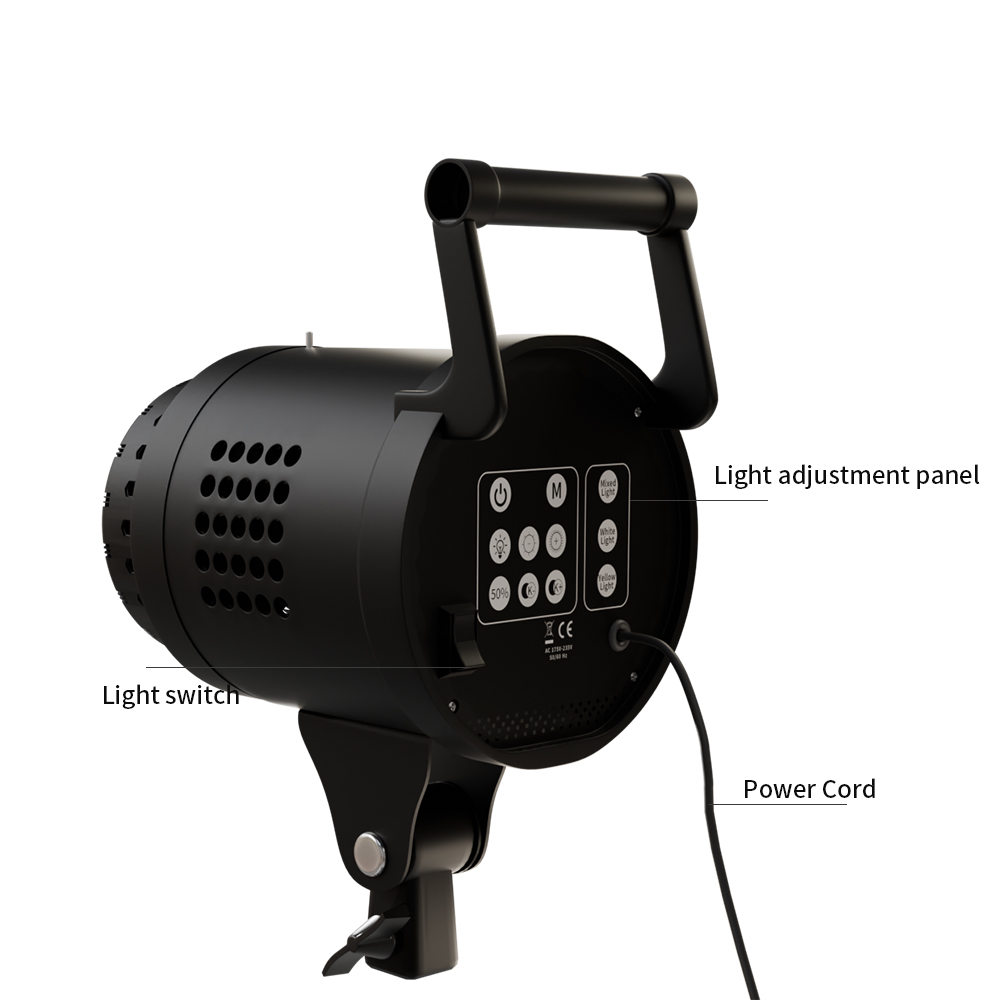 115/135W การถ่ายภาพ Bowens LED - Photography Lighting Uk บทวิจารณ์และราคา